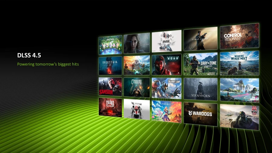 Коллаж из игровых обложек на тёмном фоне.