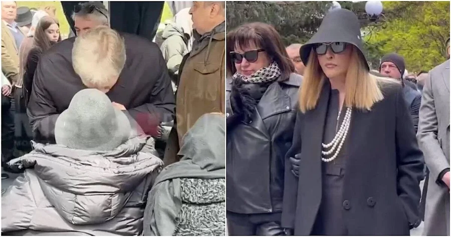 Песков поцеловал руку Пугачевой