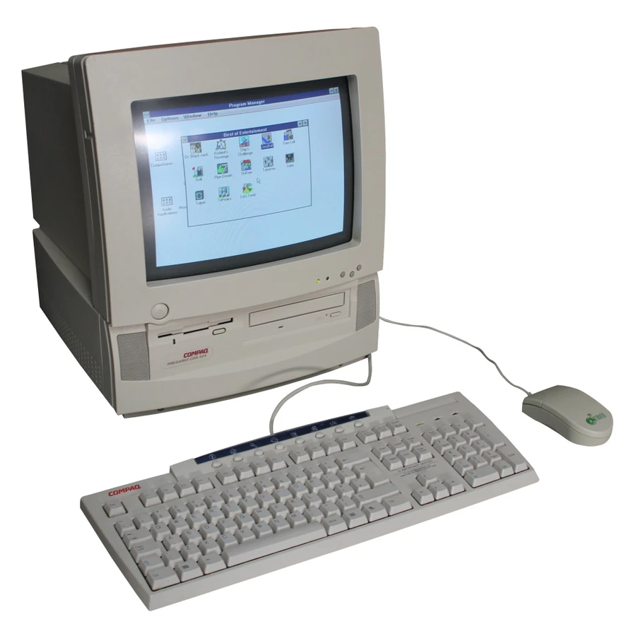 Prop Hire - Compaq Presario CDS524 - Windows 3.1 - Nineties (1993) -  Practical / Working